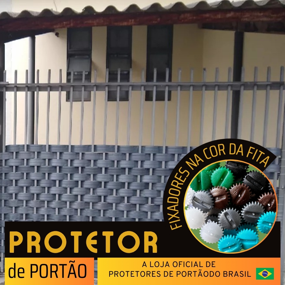 Protetor de Portão Varias Cores (Tam: 50, 25 ou 10m de comp X 7 cm de altura)