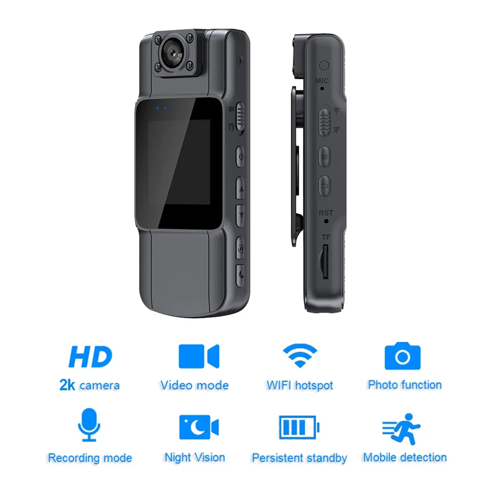 HD WIFI Corpo Câmera Portátil Wearable Gravador De Vídeo Digital Mini Ação Cam Visão Noturna Infrave