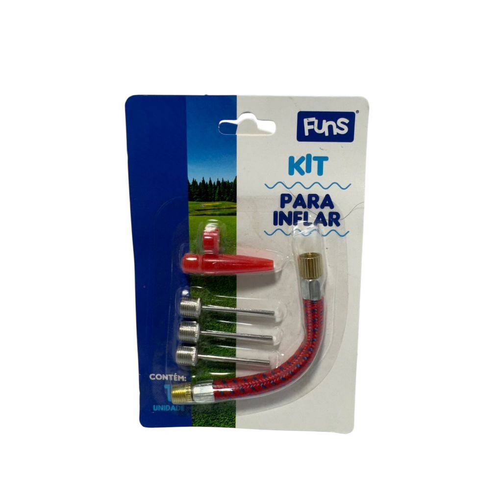 Kit c/3 Bicos Para Encher Bolas Piscinas Boias Agulha De Encher Com Mangueira