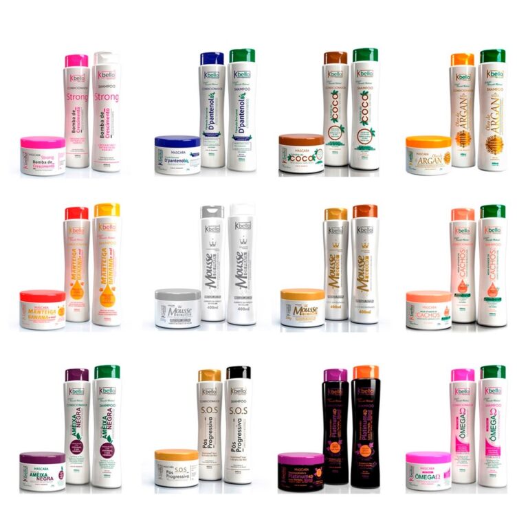 Kit Capilar Shampoo Condicionador E Máscara Linha