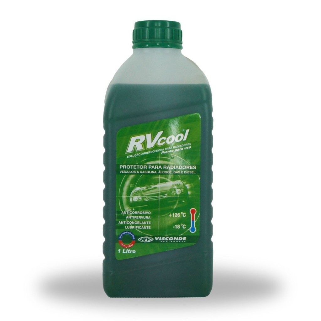 ADITIVO PARA RADIADOR PRONTO P/ USO VERDE 1L VISCONDE RV 61000 CD FILIAL SC