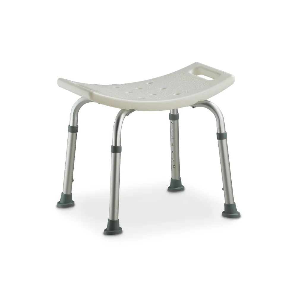 Banqueta Banco Para Banho em Alumínio até 135 Kg D1 Dellamed