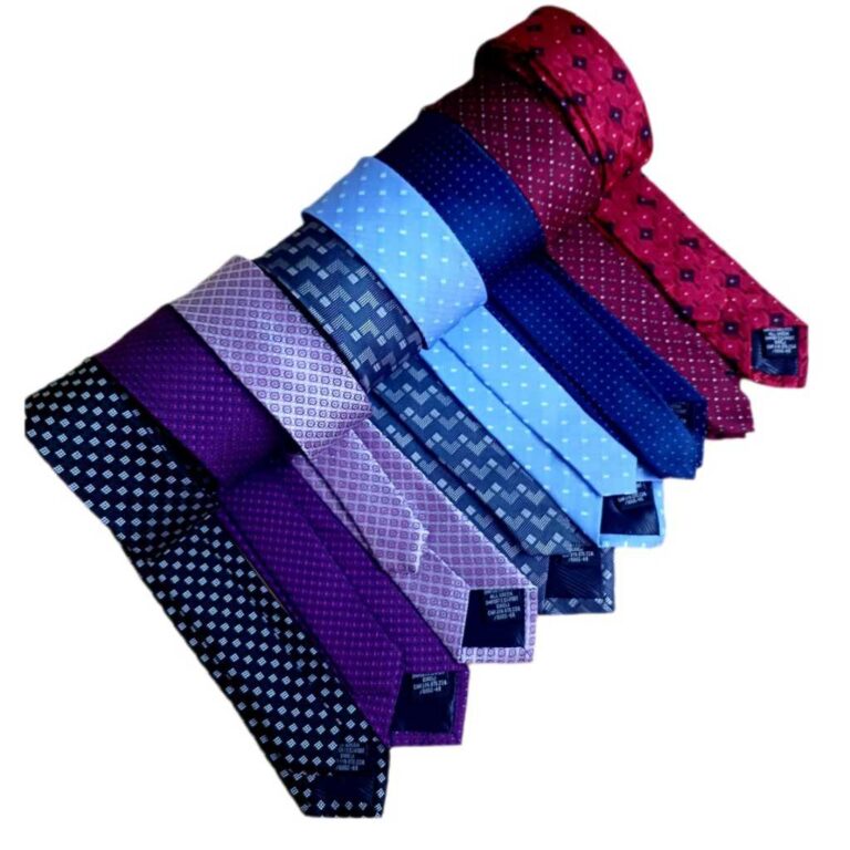 Gravata Slim Estampada Premium  Social-Atacado