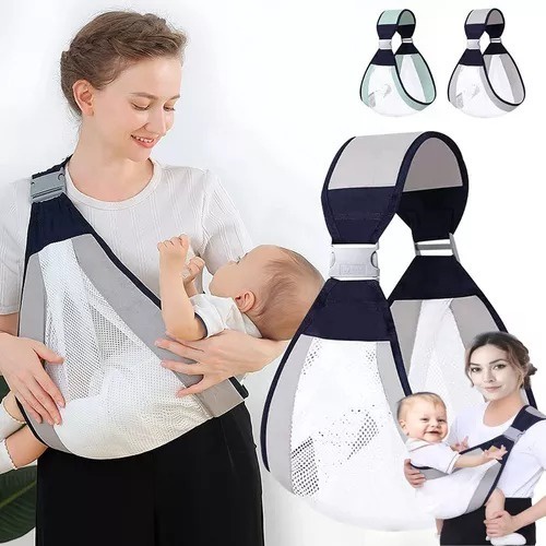 Sling De Bebe Carregador Canguru Segurar Filho Aju