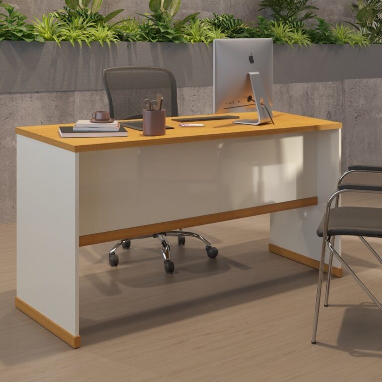 Mesa Escrivaninha de Escritório Office Tampo MDP 