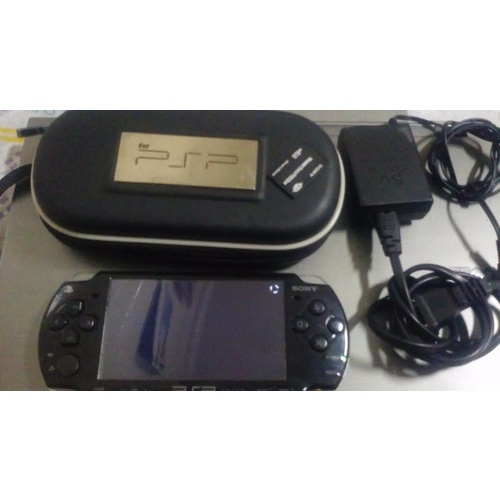 Psp Semi Novo   20 Jogos   Cartão 4gb   Capinha