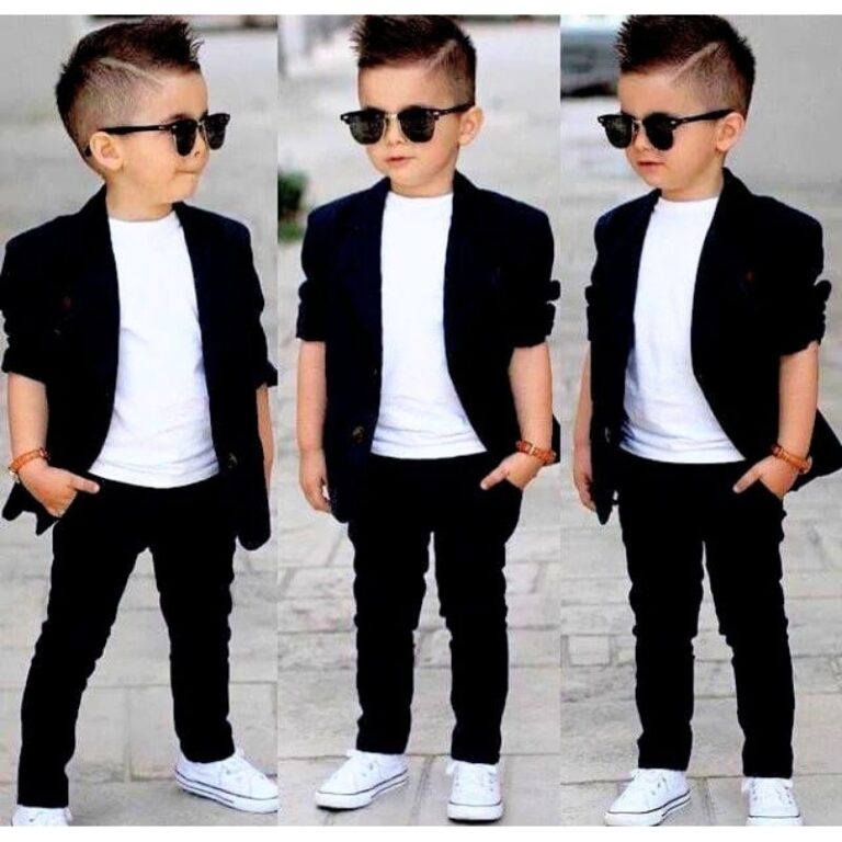 Blazer infantil menino preto e bege + gravata borb