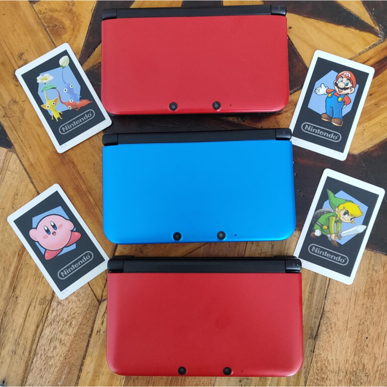 Nintendo 3DS XL com Cartão de Memória Cheio de J