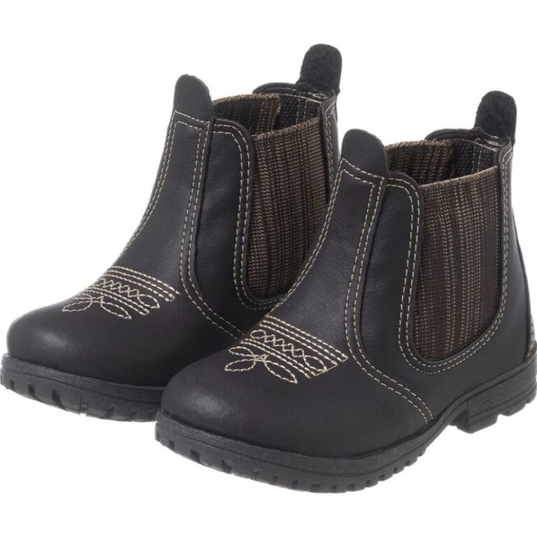 bota jeca infantil menino botina jequinha casual e