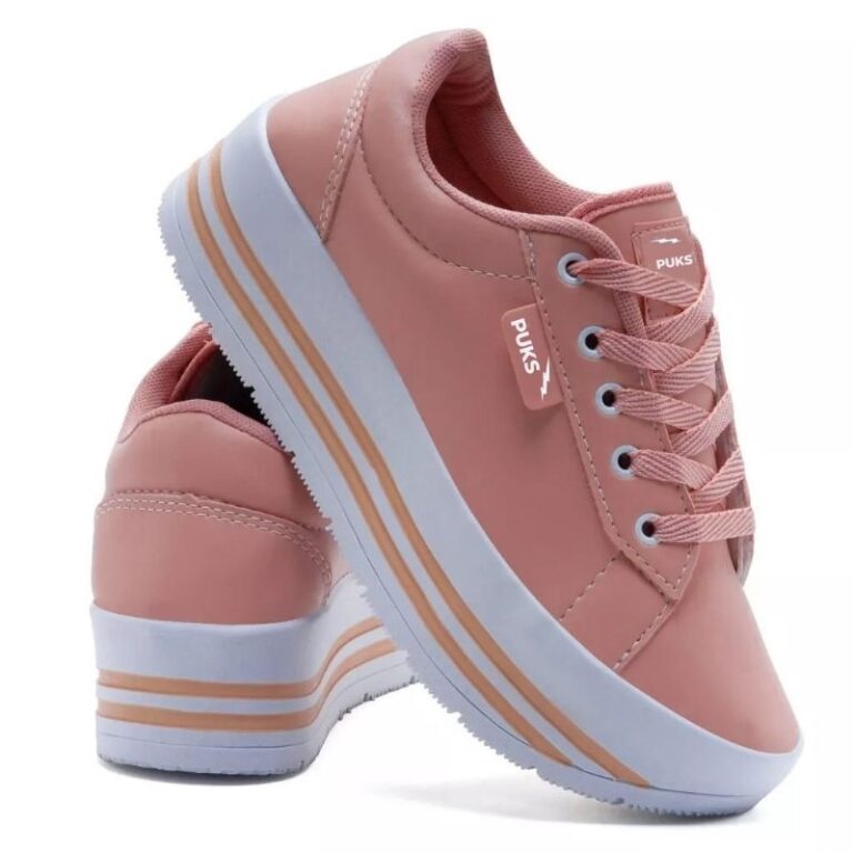 Tênis Feminino PLATAFORMA conforto bonito barato 