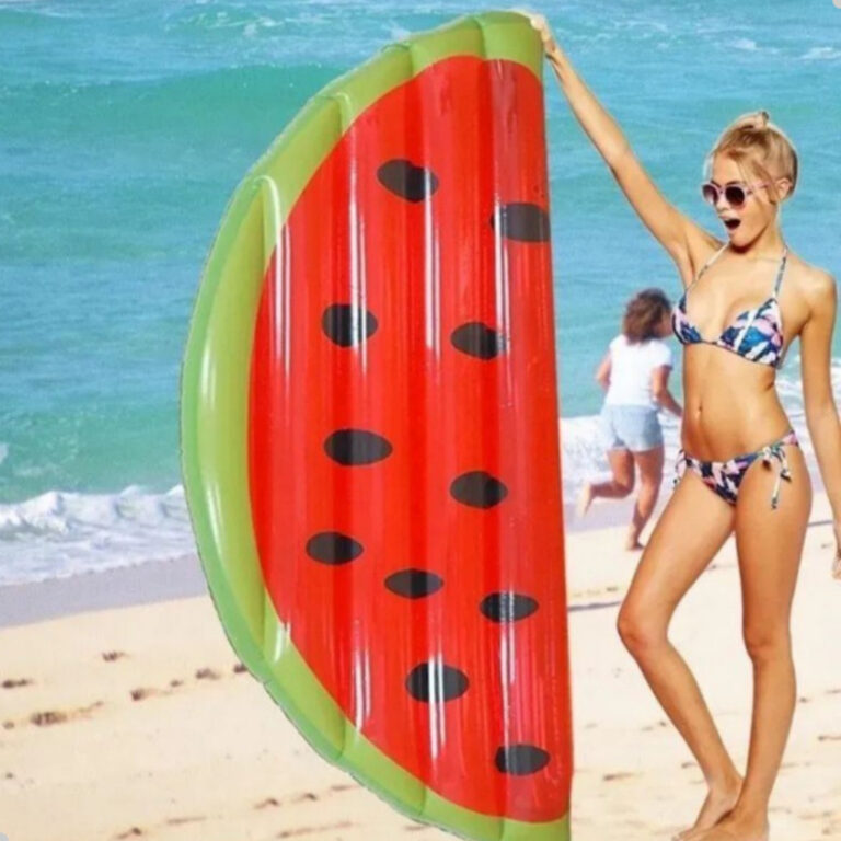 Boia Colchao Inflável Piscina Praia Melancia Giga