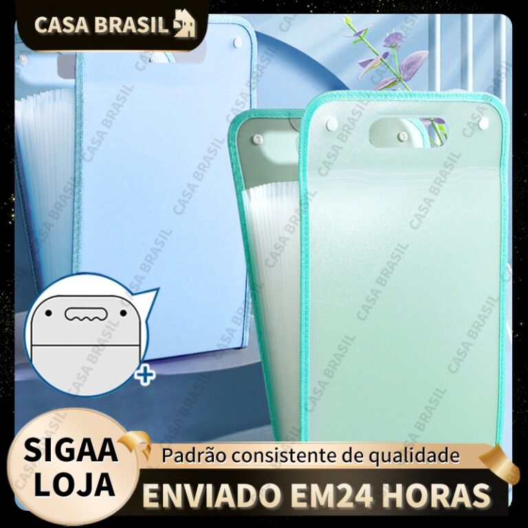 Pasta de Arquivo A4 Organizadora de Arquivos Sanfo
