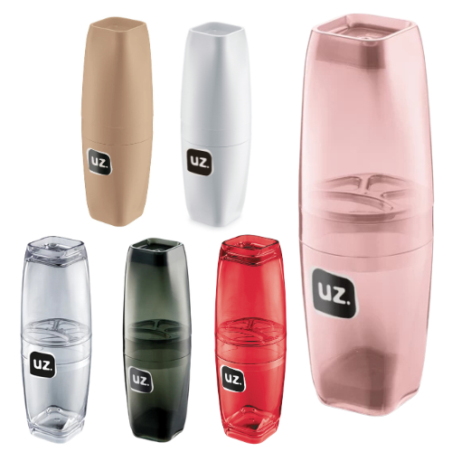 Porta Escova de Dente Transparente Linha Premium B