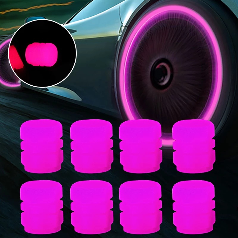 4 Pacote Rosa Haste Da Válvula Do Pneu Caps/Universal Brilho Carro Tampas De Ar Tampa , Capas Para ,