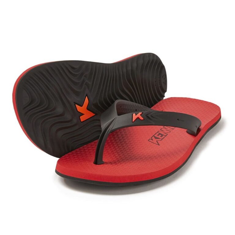 Sandália Chinelo Kenner New Summer Vermelho e Pre