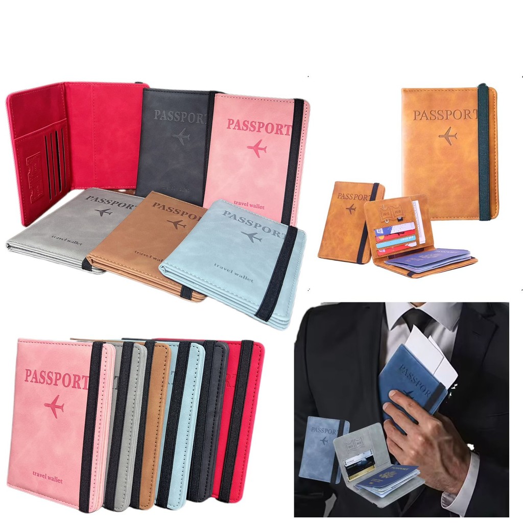 Carteira de Viagem com Porta-Passaporte