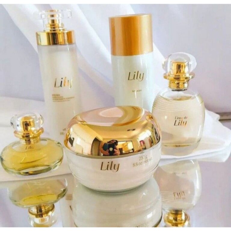 KIT lili 350ml creme e perfume acetinado corpo e m