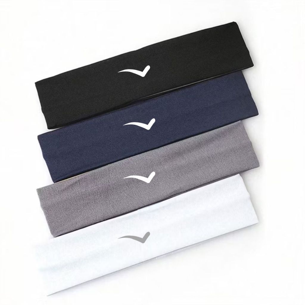 Kit com 2 testeiras anti suor faixa para cabelo envio em 24h esportes fênix