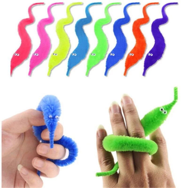 Minhoca Magica Twisty Worm Cobra Whinderson Brinquedo Mágico Menino Menina Engraçado Maluca Truques