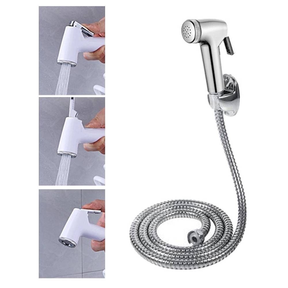Ducha Higiênica S/REGISTRO Com Engate Flexível inox / Gatilho ABS Cromado 1/4 De Volta shopee paulo