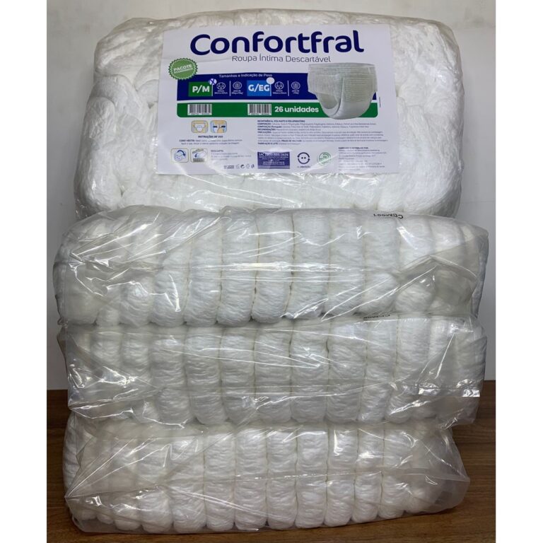 FRALDA CALÇA ADULTO PACOTÃO 2 LINHA GERIÁTRICA 