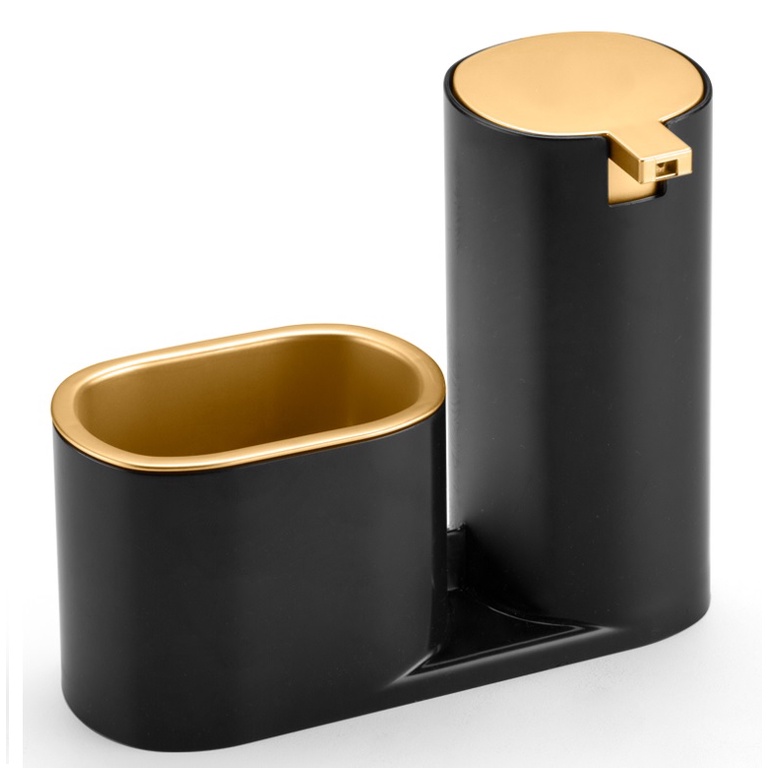 Dispenser Porta Detergente Bucha Luxo Conceito  Pr