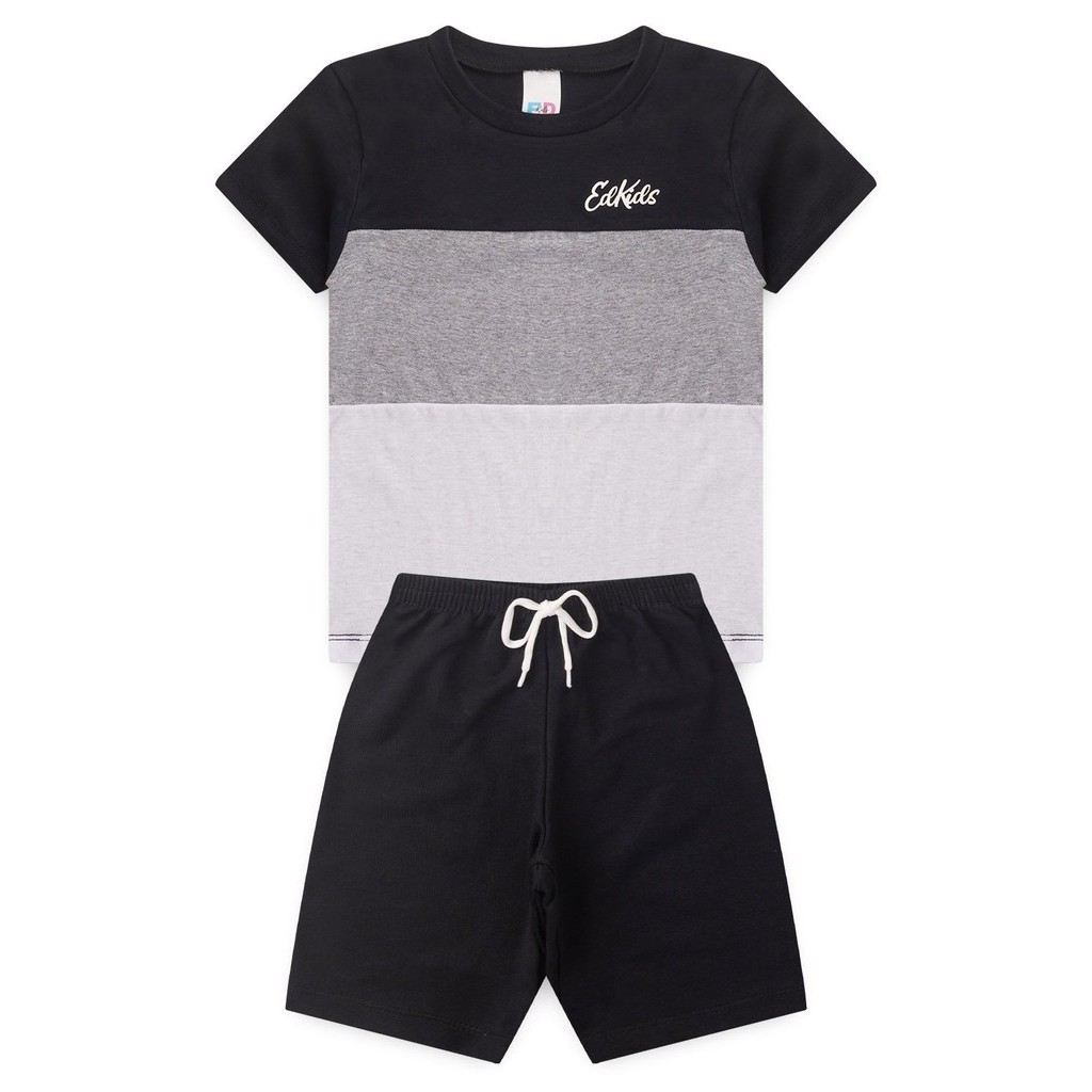 Conjunto Infantil Verão Masculino Menino 2 ao 14 anos Roupa Juvenil – Na Pronta Entrega – Envio Full