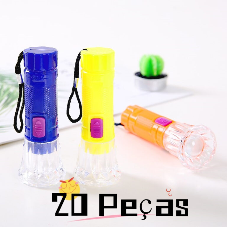 20 Peças Mini Led Lanterna Portátil Para Camping