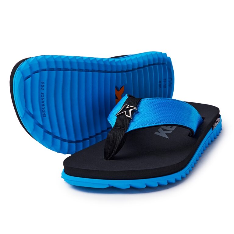 Sandália Chinelo Kenner Kivah DLK Preto Com Azul 