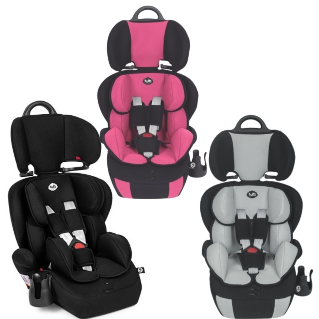 Cadeirinha Infantil Para Carro Confortável Com Porta Copos 9 A 36Kg Versati Tutti Baby Cor Preto