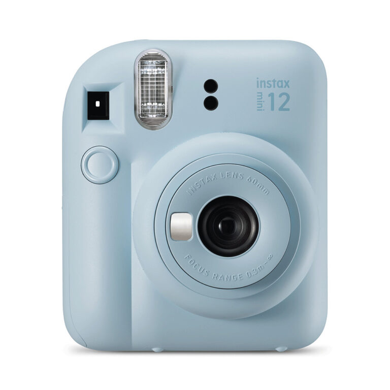 Câmera instantânea Instax Mini 12 800 ISO Azul C