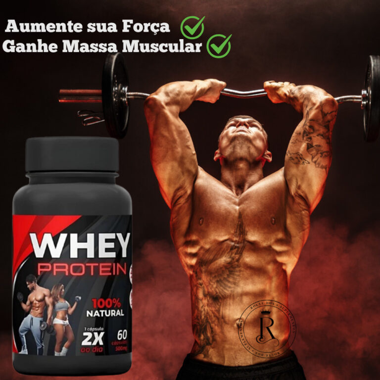 Whey Protein Isolado – Ganho de Massa Muscul