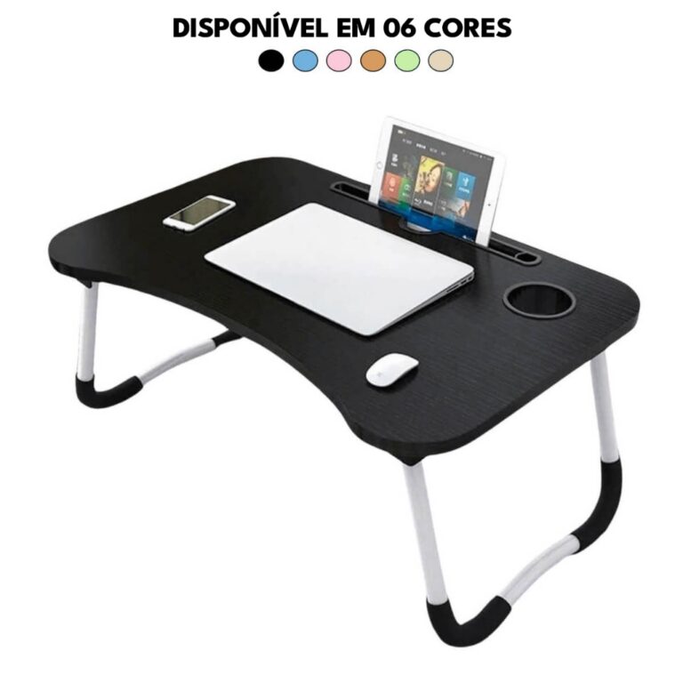 Mesa Para Notebook Portátil Dobrável Articulada 