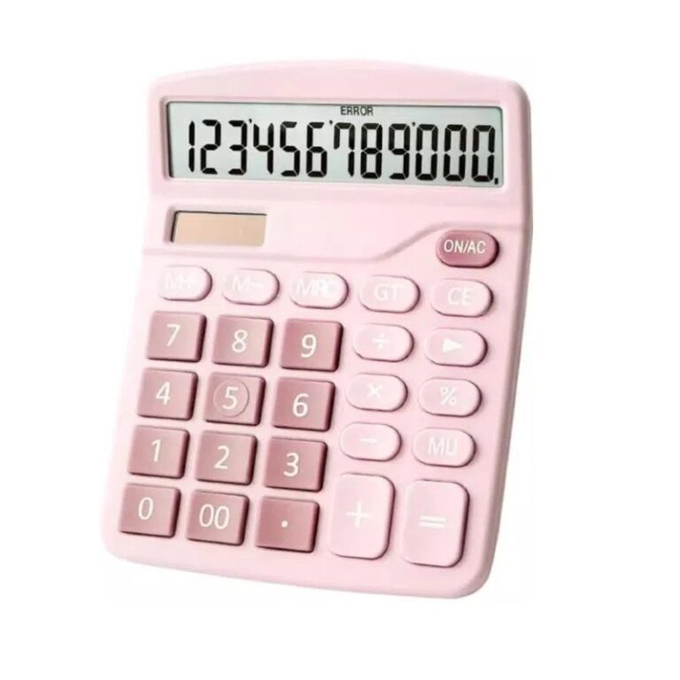 Calculadora Mesa Comercial Escritório Grande 12 D