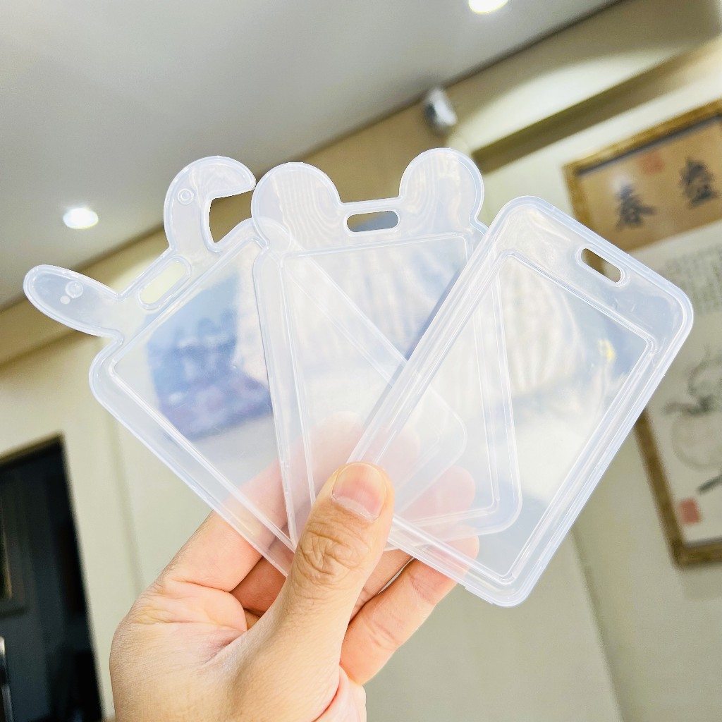 Kit 2/3/5 Und Porta Idol K-POP Porta Crachá Transparente em PVC Para Proteger Cartões De Crédito Ban