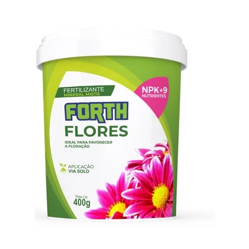 Adubo Fertilizante Forth Flores 400g – Jardi