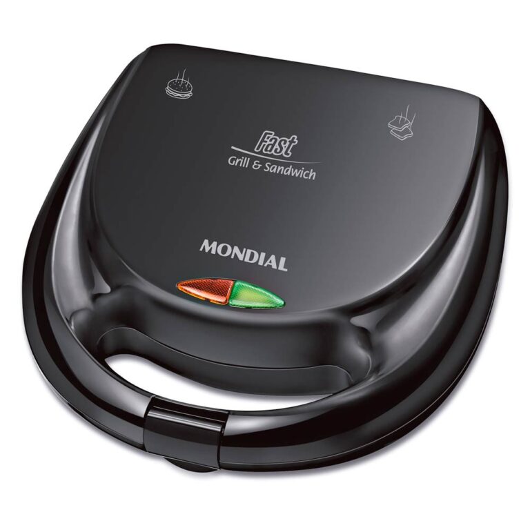 Grill e Sanduicheira Mondial Fast Grill S12 Preta 