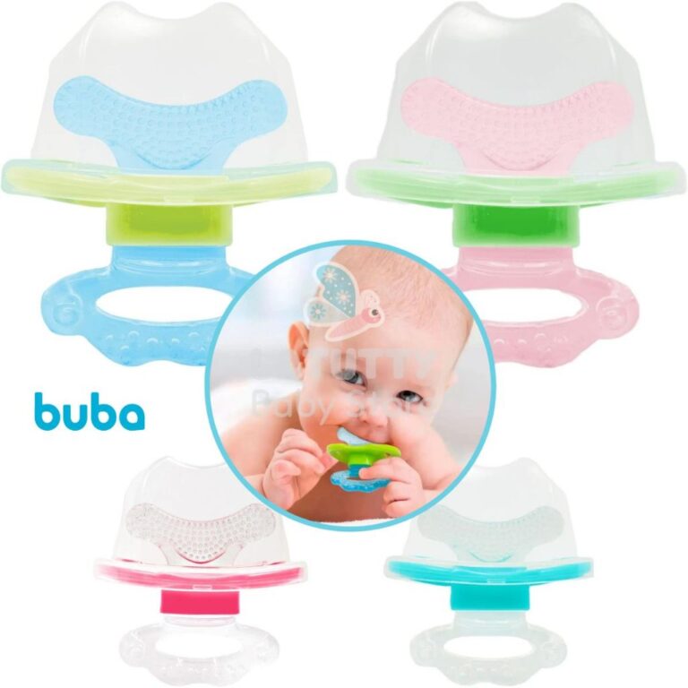 Mordedor Massageador Gengiva Buba Dente Bebê Sili