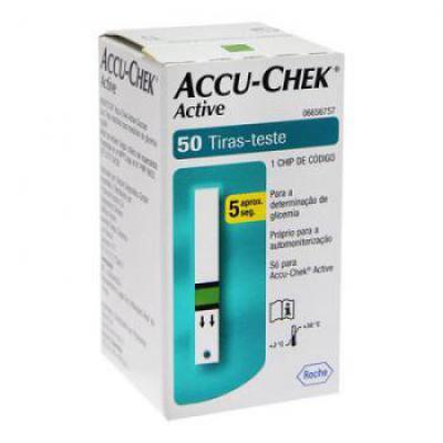 TIRAS ACCU-CHEK ACTIVE 50 UNID
