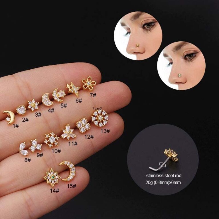 Feeling 316L 1 Peça Joia / Piercing / Brinco Em A