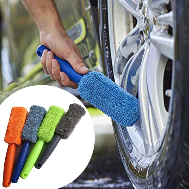 Lavagem De Carro Escova De Limpeza Aro De Microfib