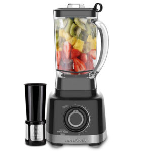 Britânia BLQ1300P Fortis Turbo: 1400W, 3L. Sua Cozinha Mais Forte!