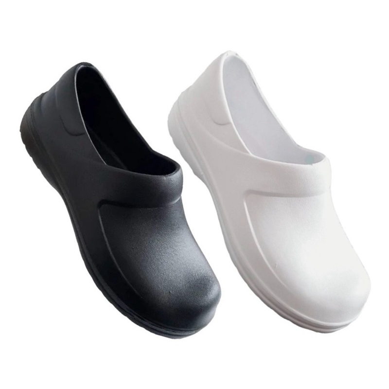 sapato fechado epi babuche antiderrapante enfermagem cozinha leve e confortavel