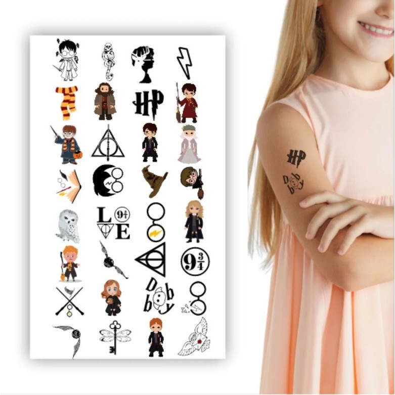 Tatuagens Temporárias 32 pçs – Bruxinhos