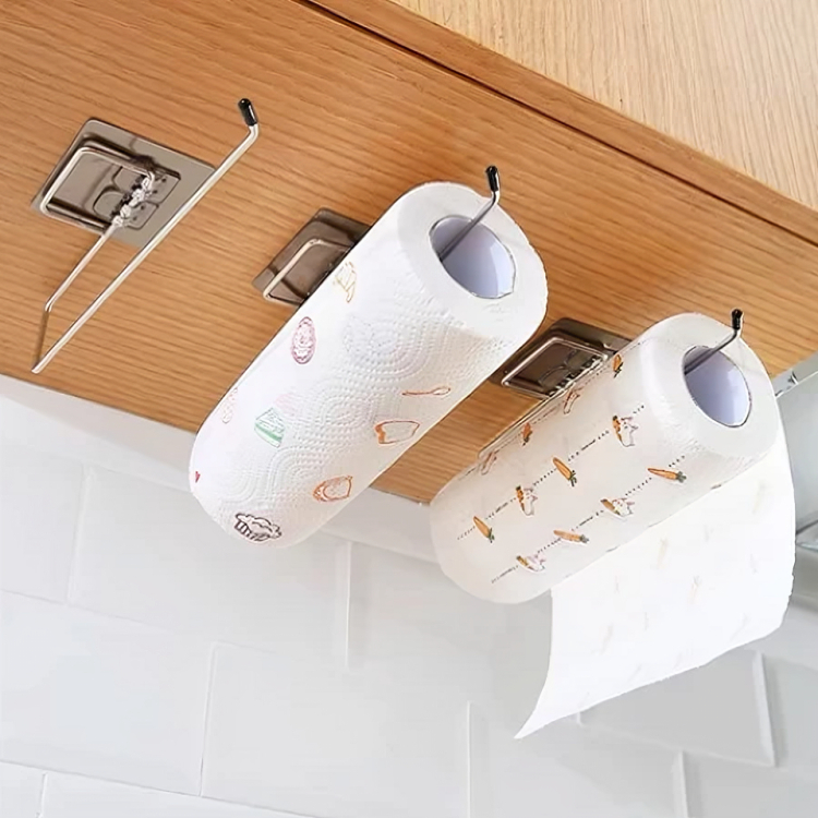 Porta Papel Toalha e Suporte de Filme de Alumínio