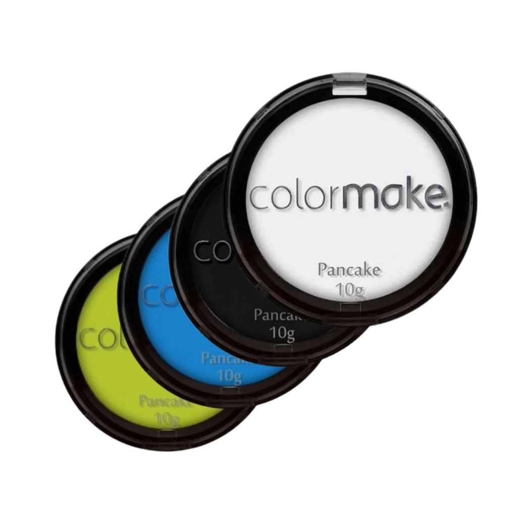 Pancake 10g Colormake- Maquiagem Profissional para o Rosto e corpo