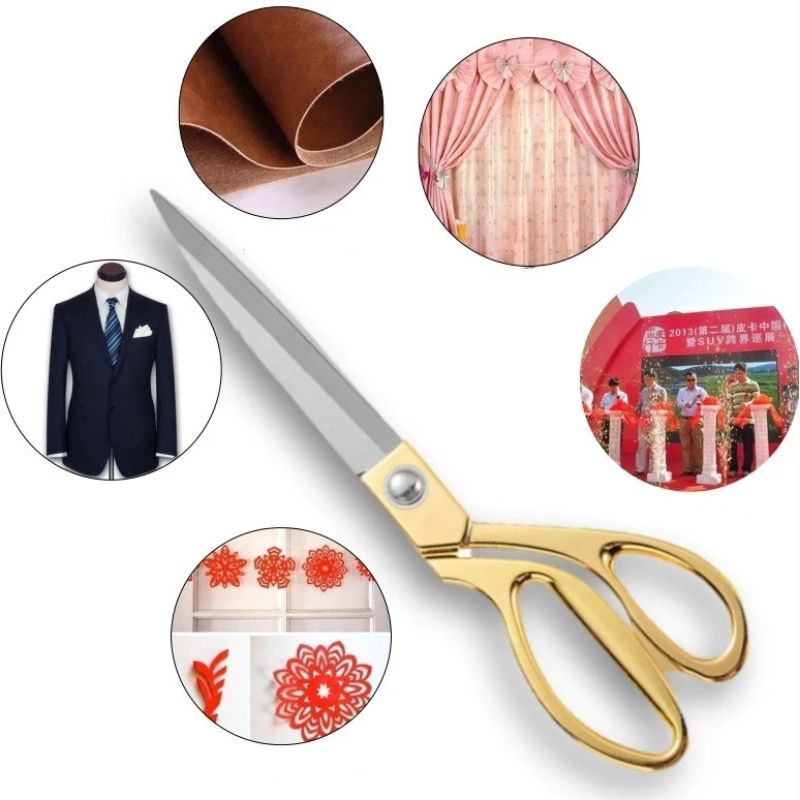 Tesoura Profissional 26cm Tecido Papelao Papel 14969