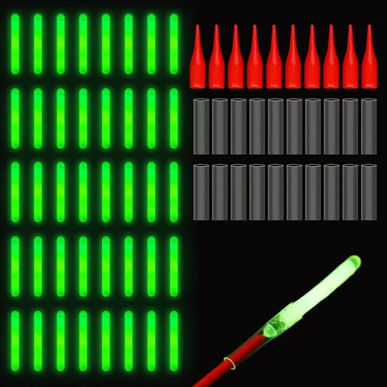 Kit 50 Bastão Luz Química Luminoso Pesca Noturna