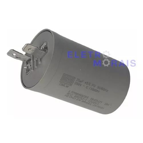 Capacitor para Tanquinho Colormaq 25 uf  250 v  50