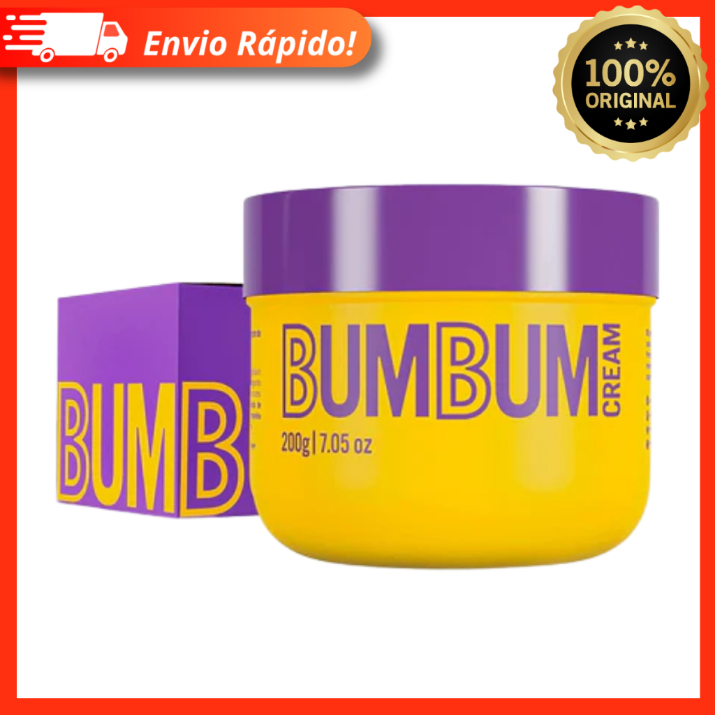 Bumbum Cream 200g – Creme Corporal – Beleza Brasileira 100% Original